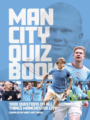 cover image of Man City Quiz Book